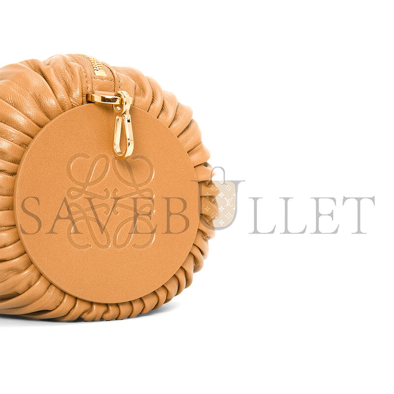 LOEWE BRACELET POUCH IN PLEATED NAPPA LAMBSKIN A912P84X27 (25*10*10cm)